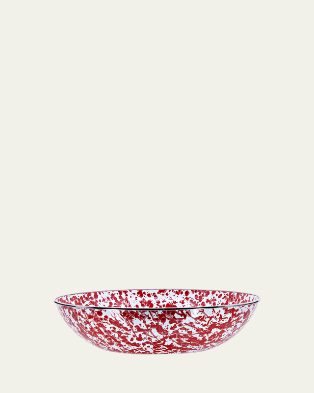Red Swirl Catering Bowl